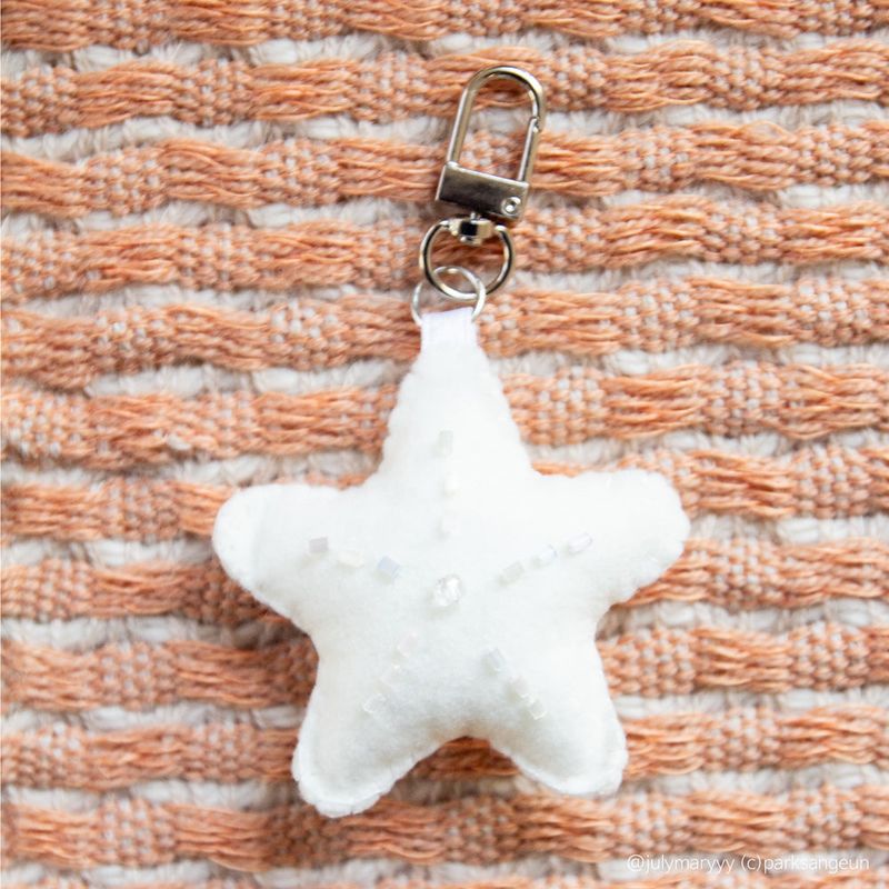 [soft keyring] pastel star