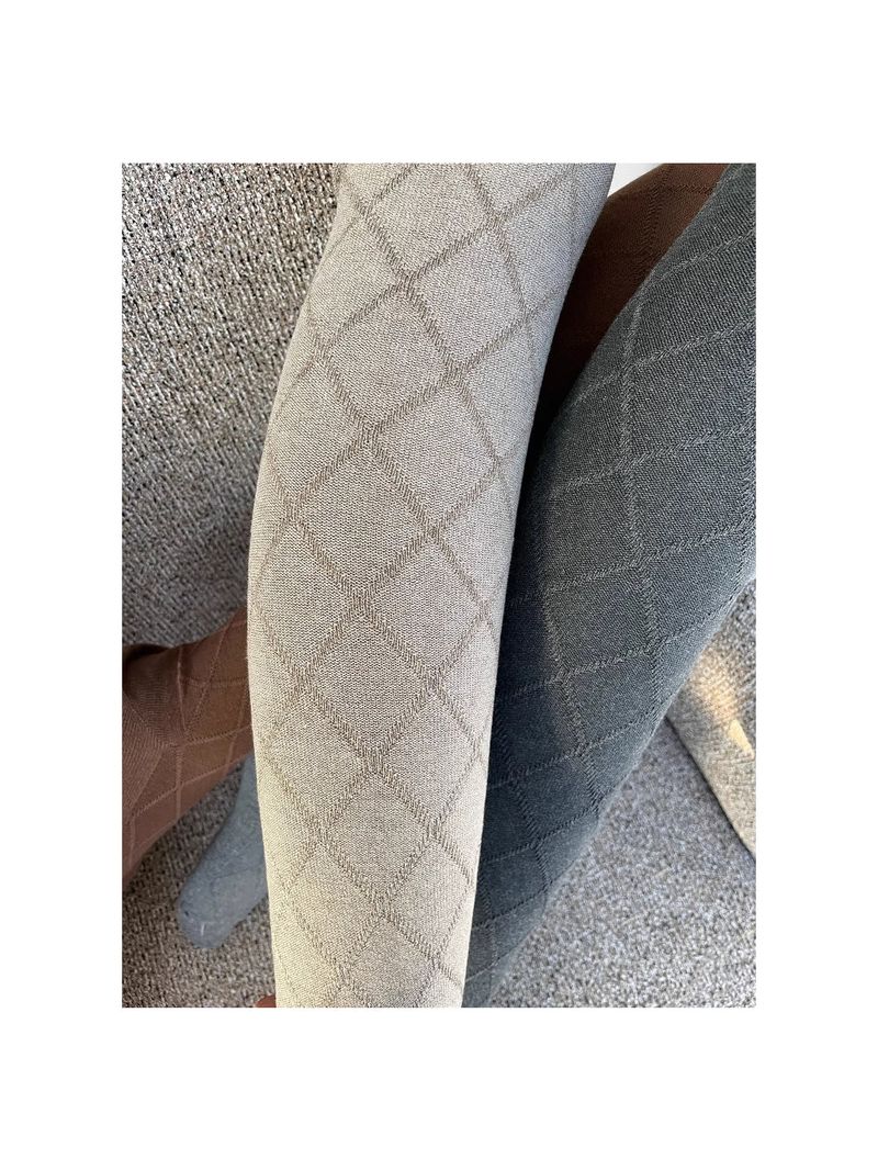 Dia Jacquard Long Knee Socks (3color)