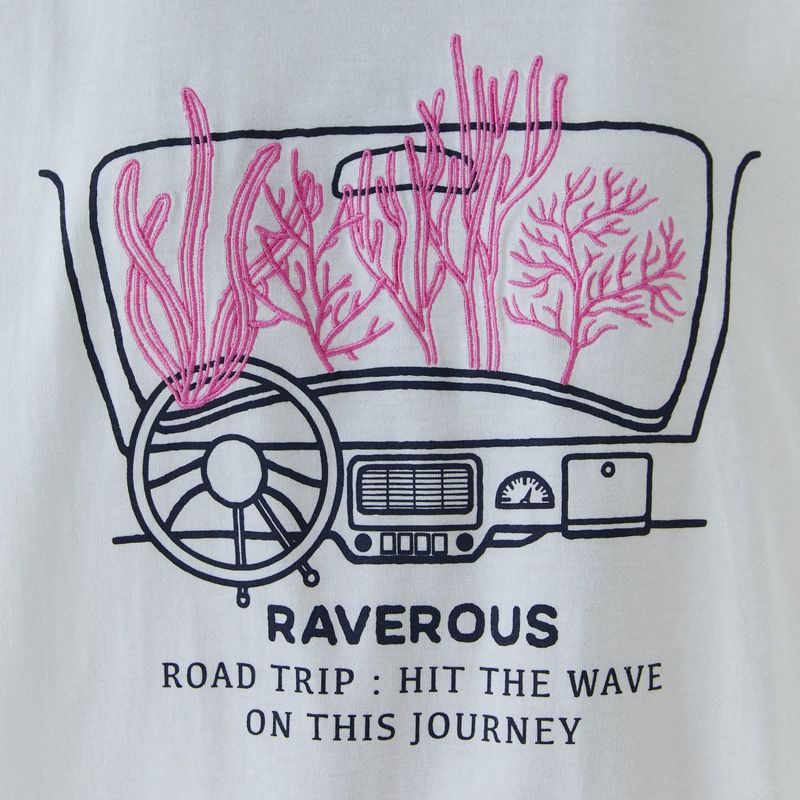 Coral T-Shirt White