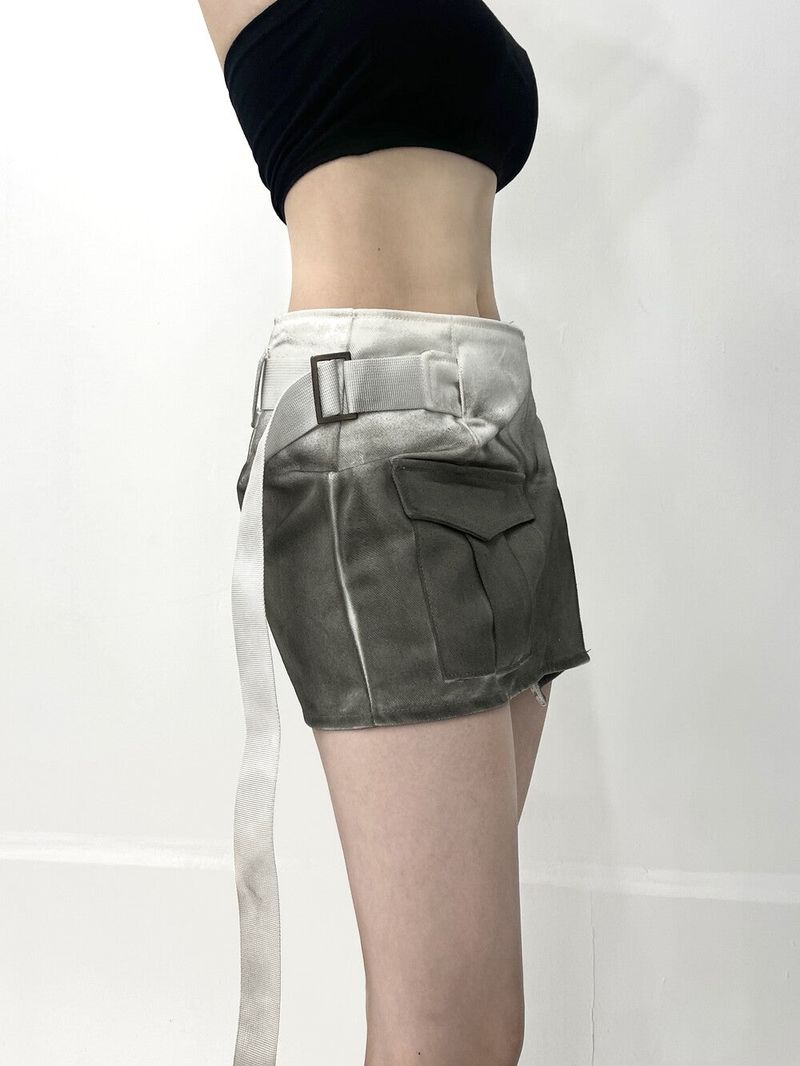 1030. Gradation wrap belt mini sk (2color)