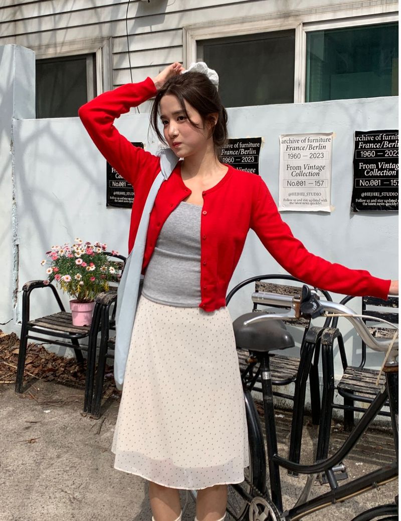 Usally V-neck cardigan