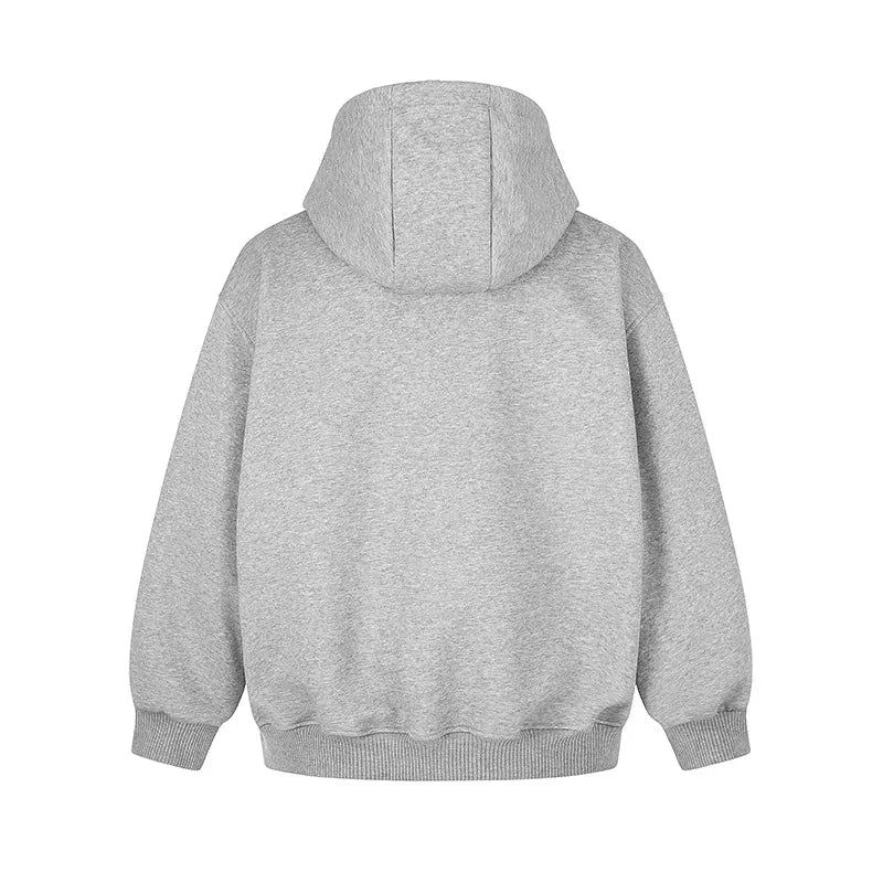 Multi Zip High-Neck Hood Zip-Up
