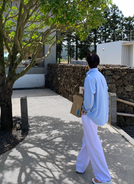Deade 534 Off-White Linen Wide Denim