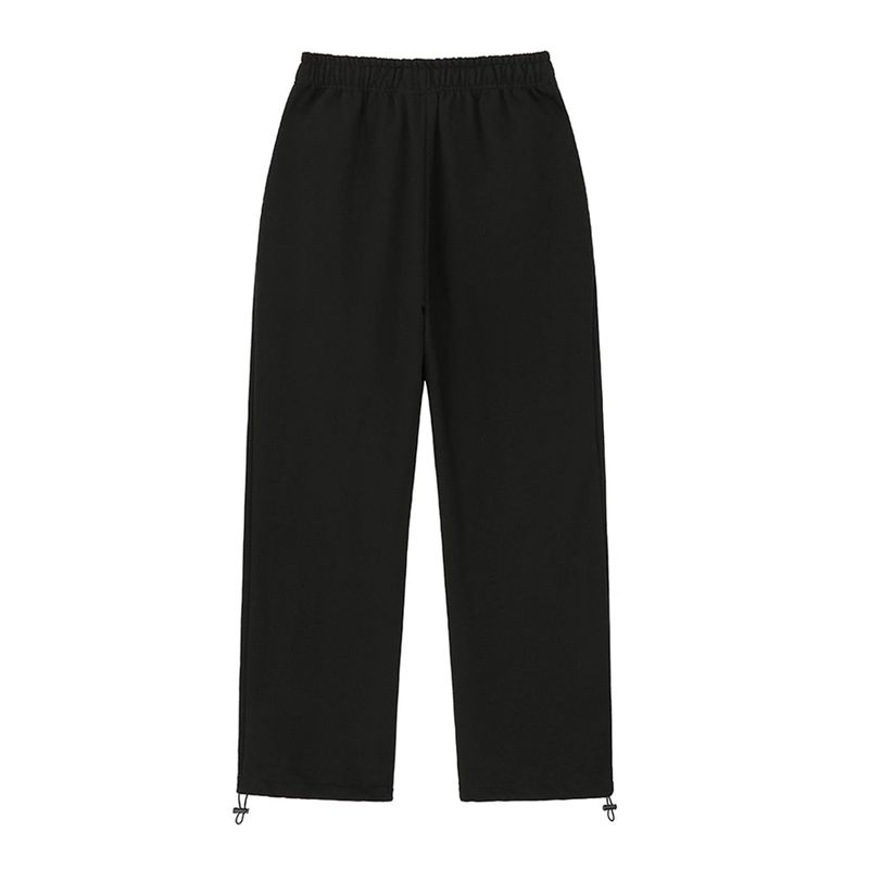 1 0 punk girl jogger pants - BLACK