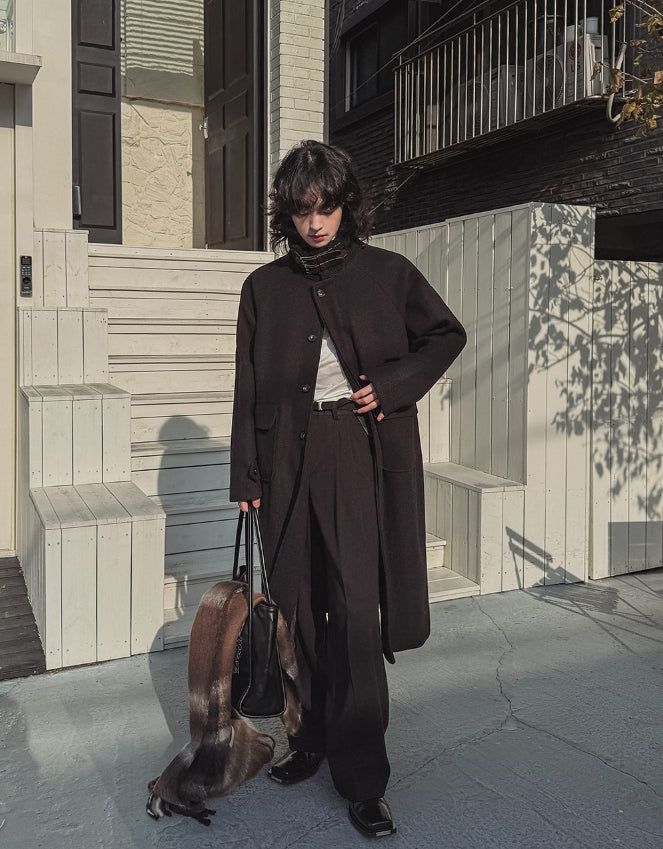Lazy Wool Mustang Coat