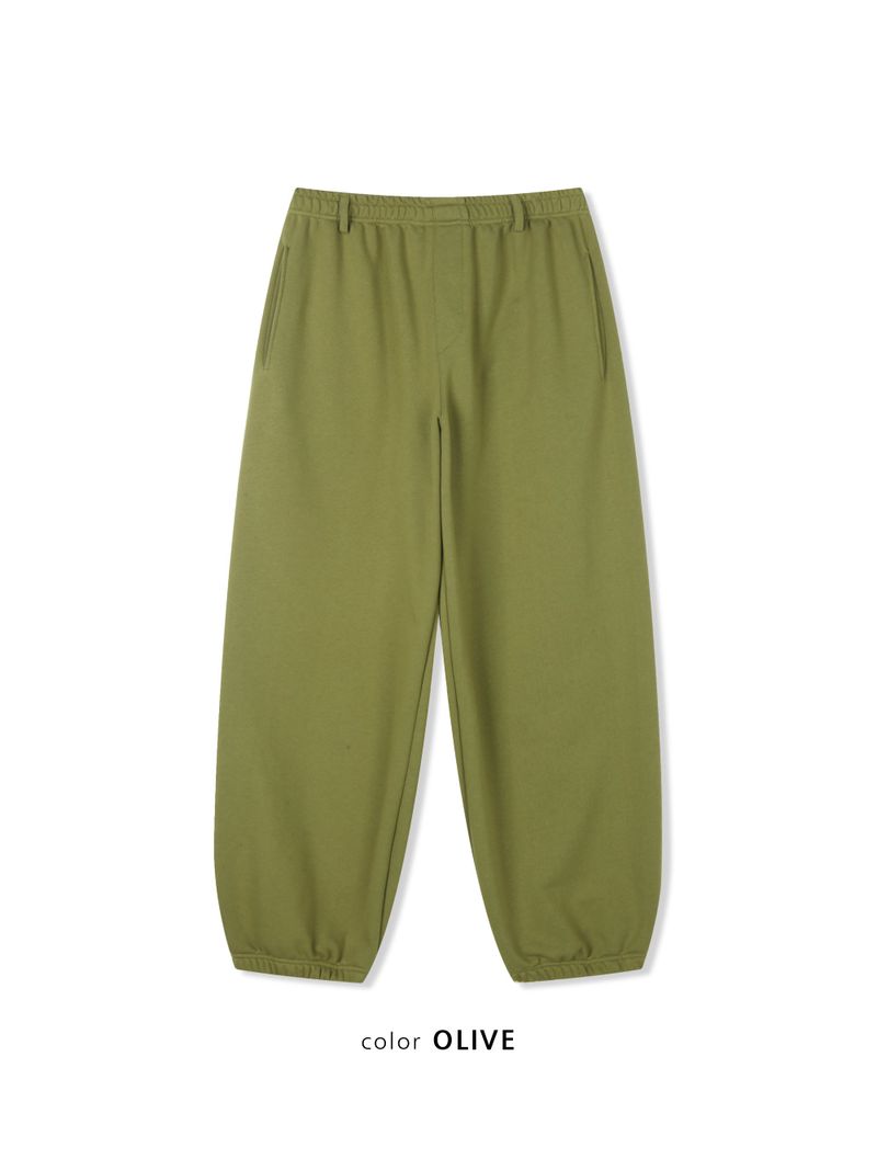 Basic Belted Jogger Pants 3COLOR