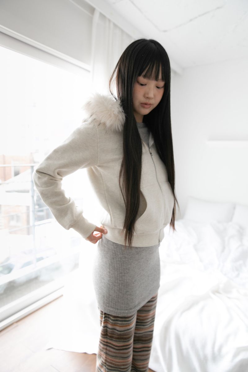 wool dolman ribbed ops(2colors)