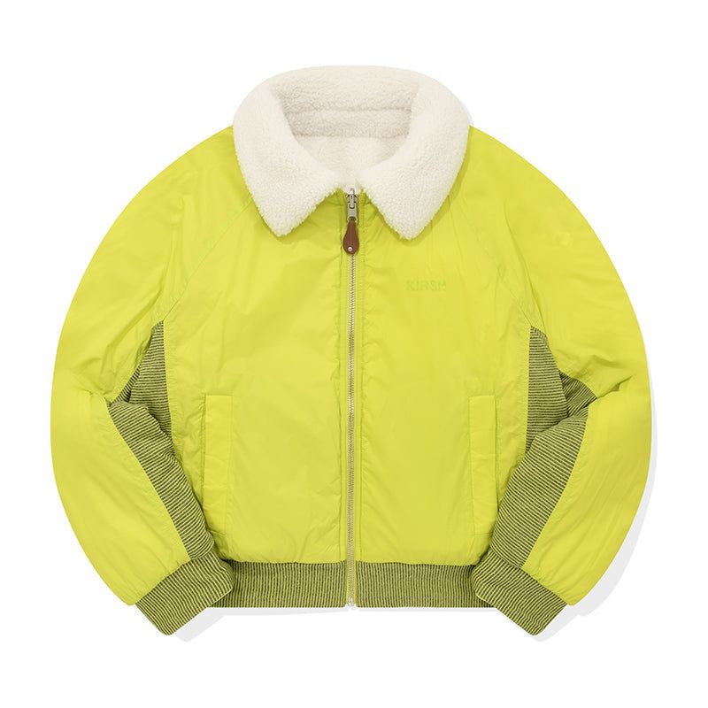CHERRY REVERSIBLE OUTDOOR JACKET [LIME]