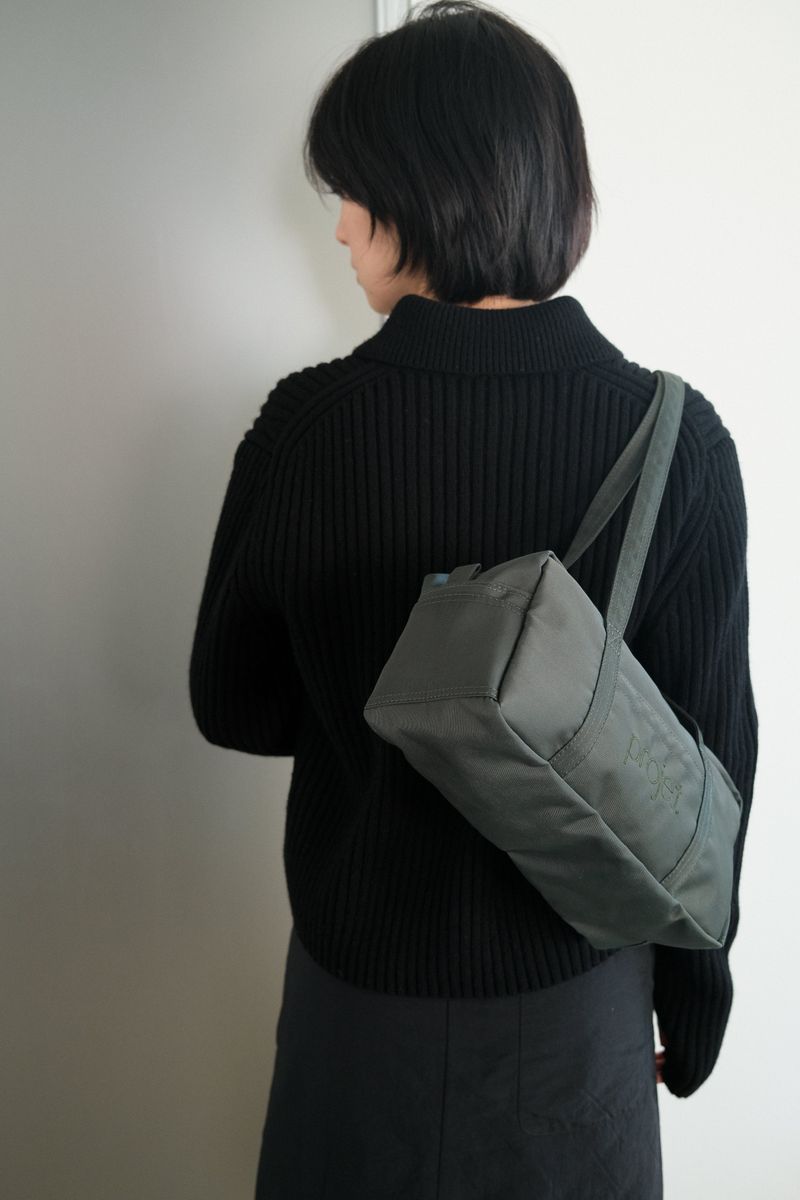 compact duffle bag (deep green)