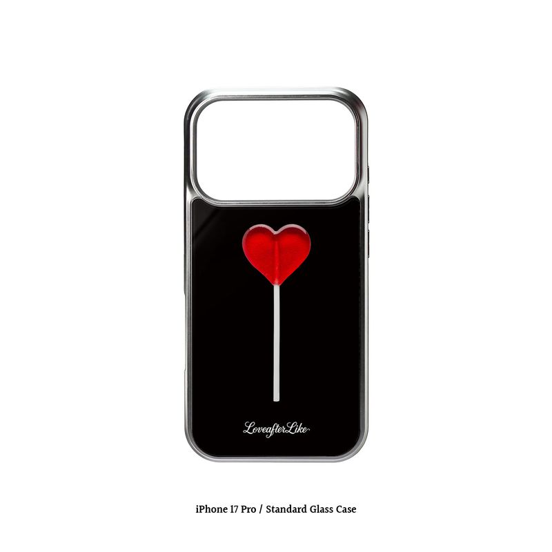 [MADE]heart lollipop Standard Glass phonecase