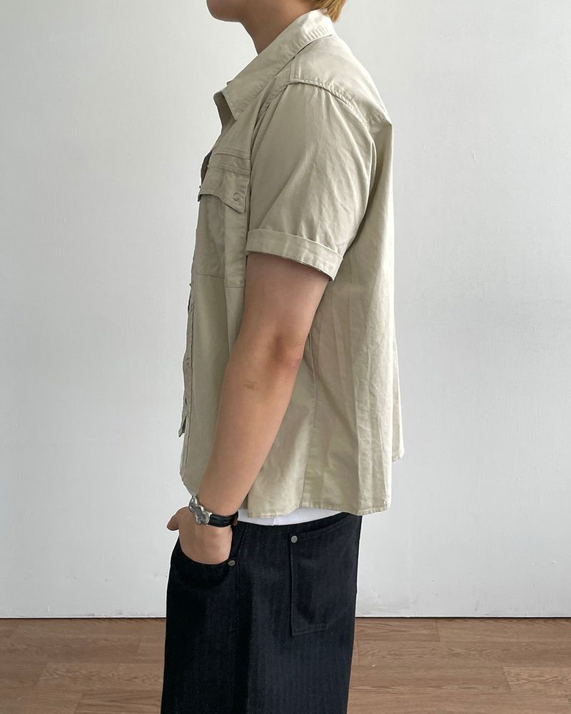 Drif Dyeing Short Sleeve Shirt
