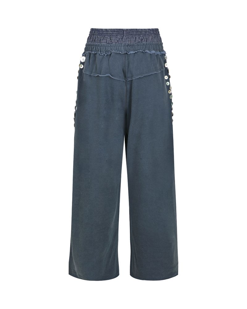 Button underwear sweatpants - Pigment Navy