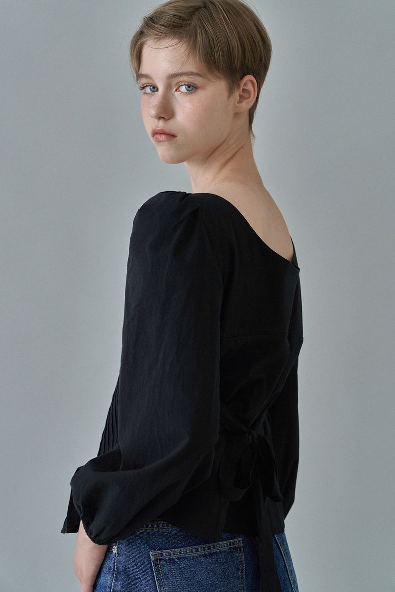 Montana long blouse_black