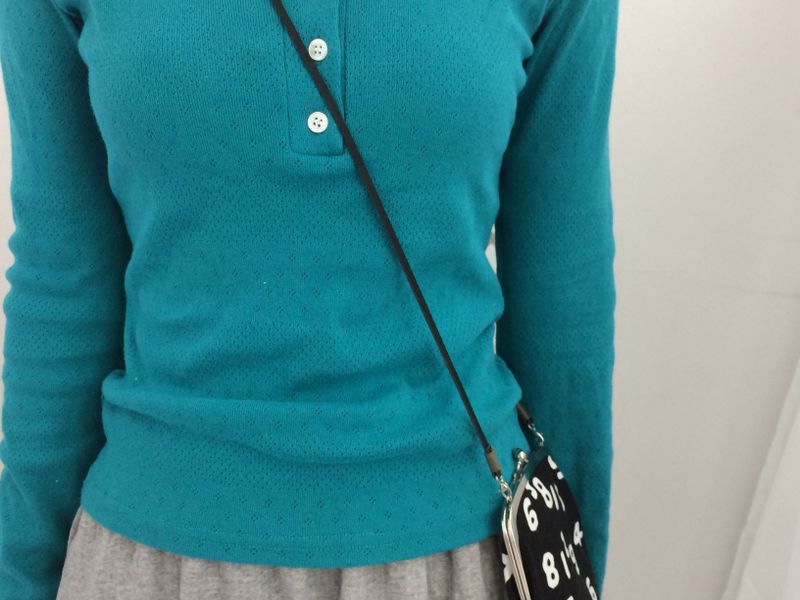Flare cotton incision skirt