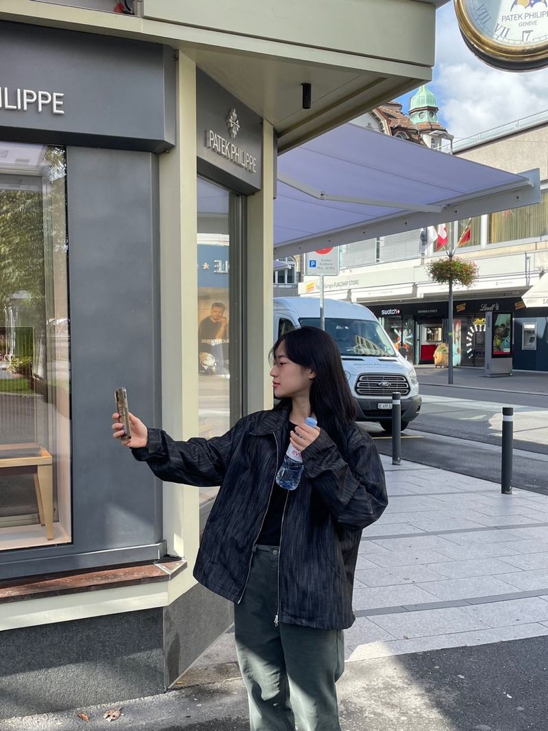 Light serge denim jacket