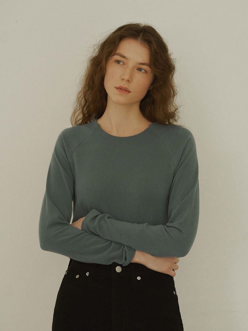 Tencel raglan T-shirt