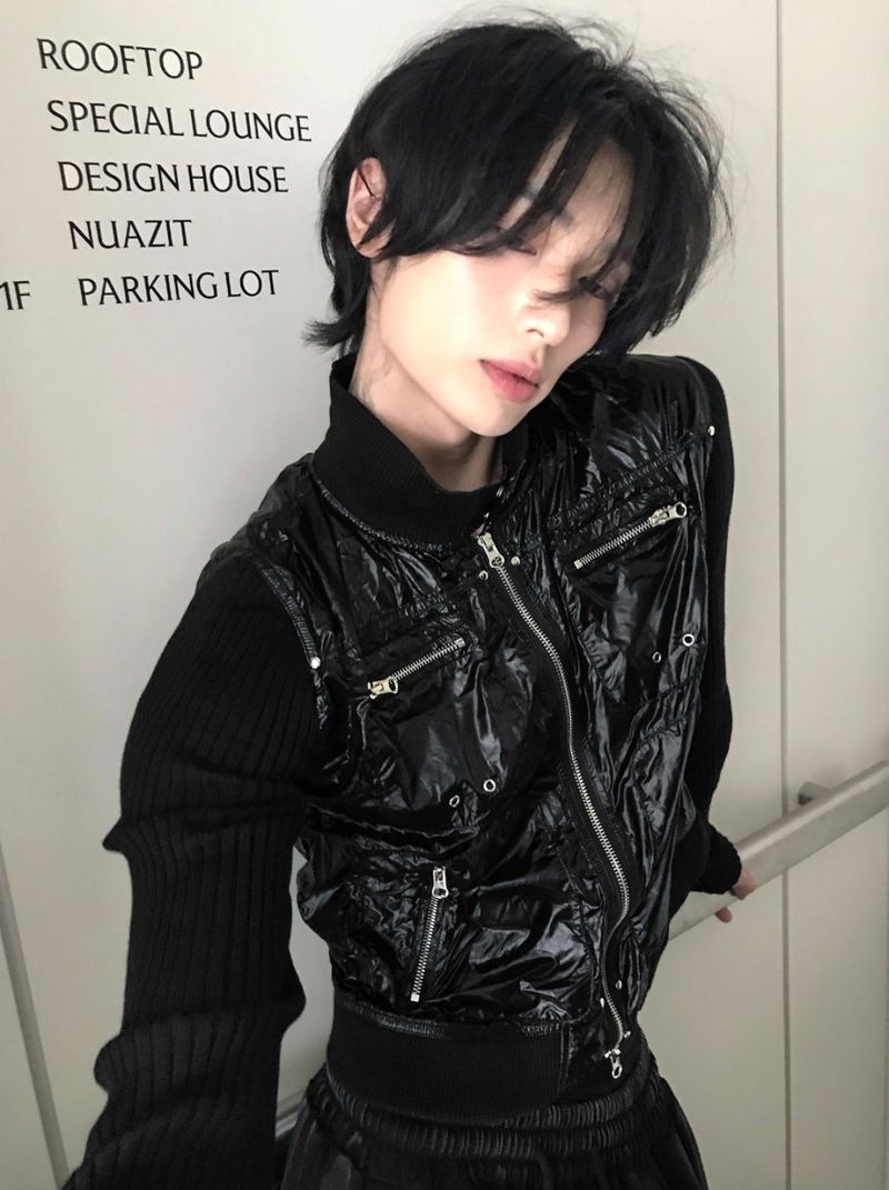 Lightweight Hybrid Bomber Jacket