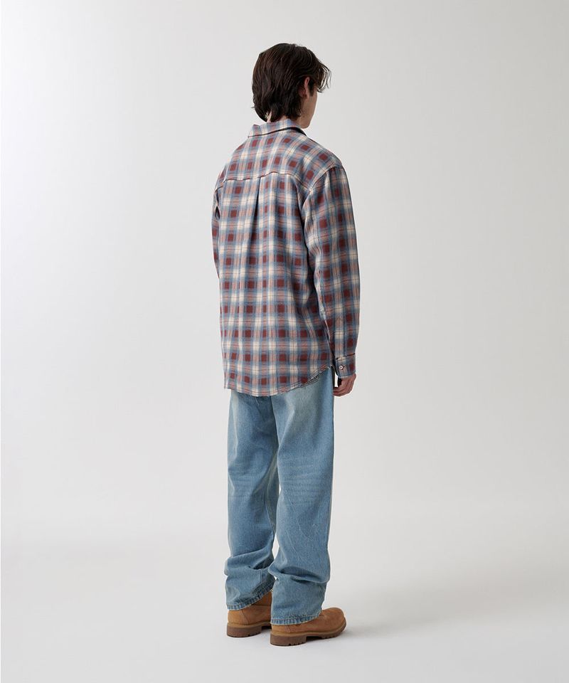 RAW CUT OMBRE SHIRT