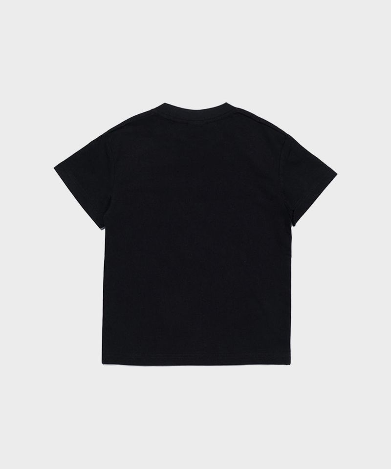 (W)MM CROP ROUND LOGO TEE (WHITE)