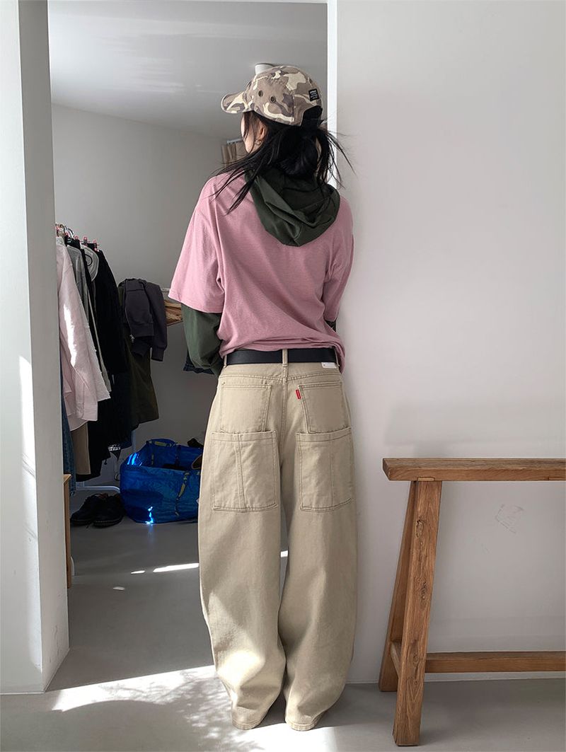 CUSTOM WIDE PANTS (3C)