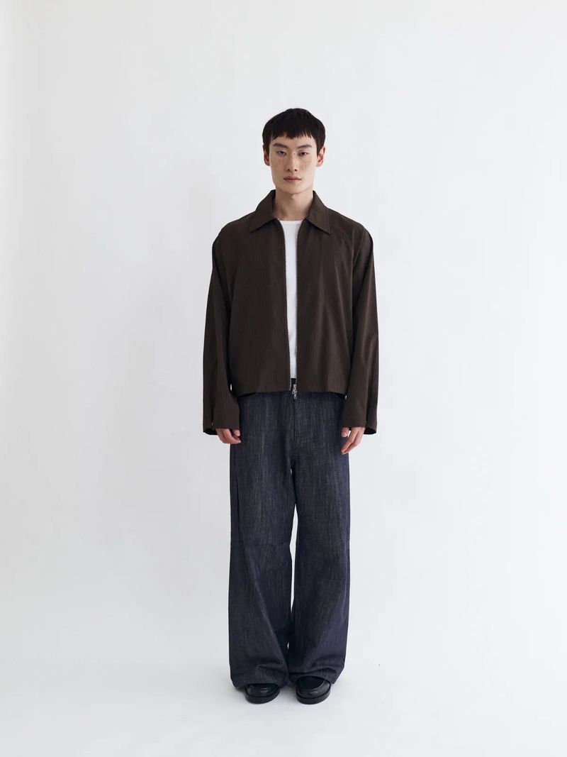 26SS JT2 Striped Collared Jacket