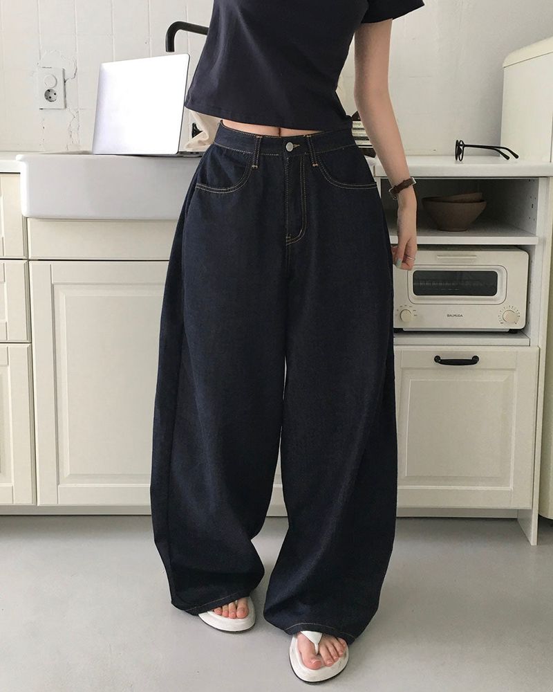 [MADE] PLAC, folding wide pants