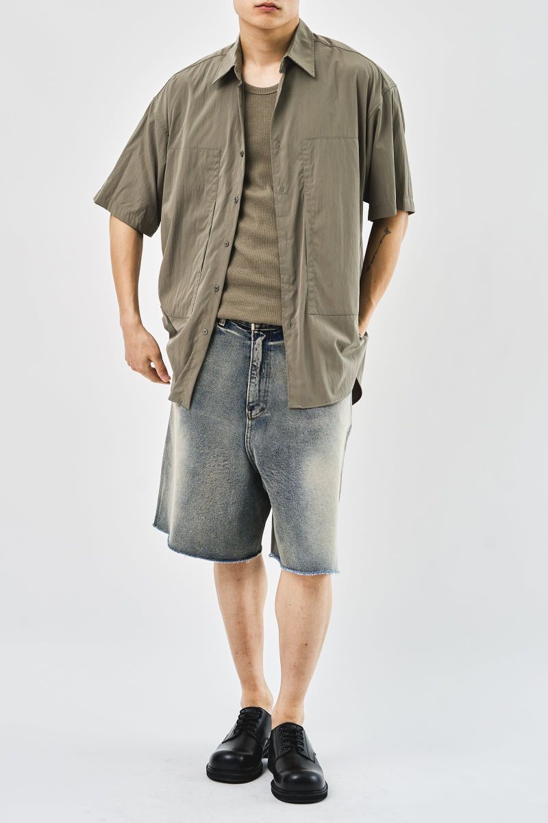 Milky Bermuda Denim Shorts