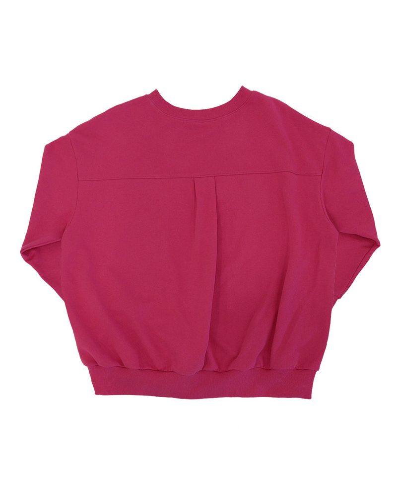 Box pleats logo mtm / pink