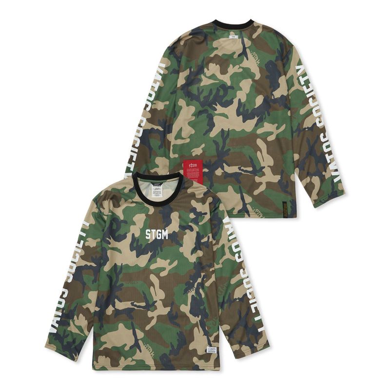 STIGMA（スティグマ）の「Mesh Oversized Long Sleeves Camouflage（Tops）」