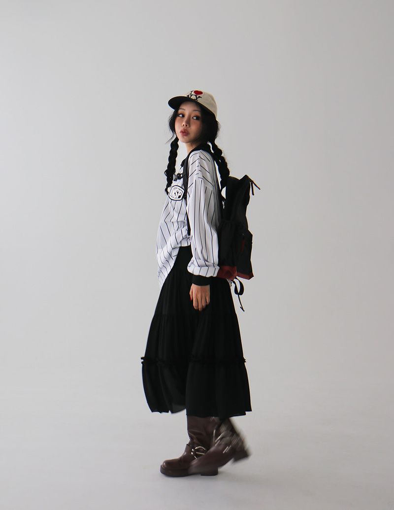 Delight-J（ディライトジェイ）の「07 Racing sweatshirt T-shirt（Tops）」