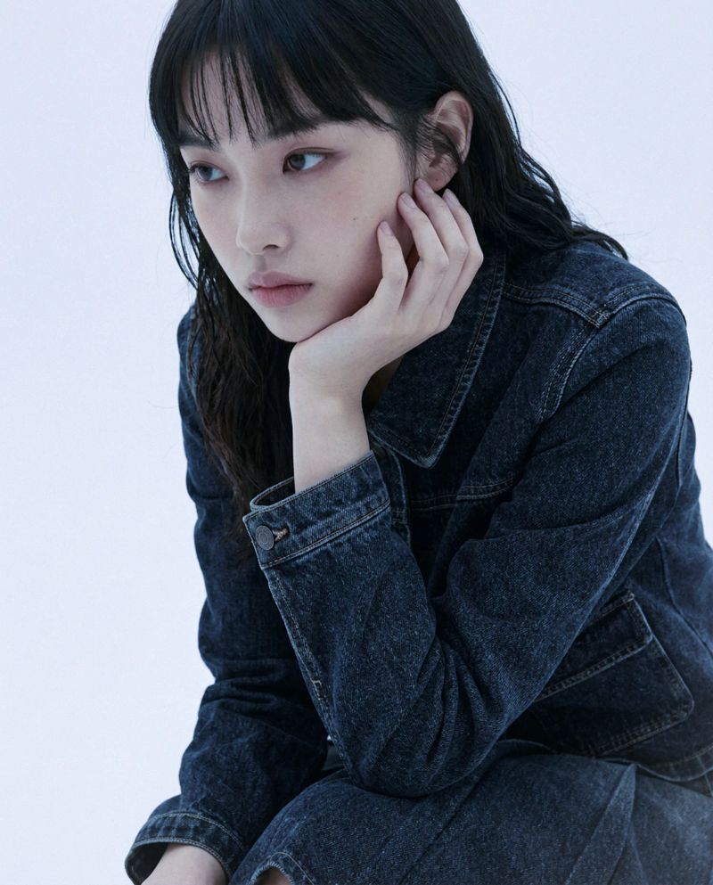 STITCH POCKET DENIM JACKET
