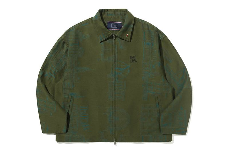 ROMANTIC STREET JACQUARD JACKET_KHAKI