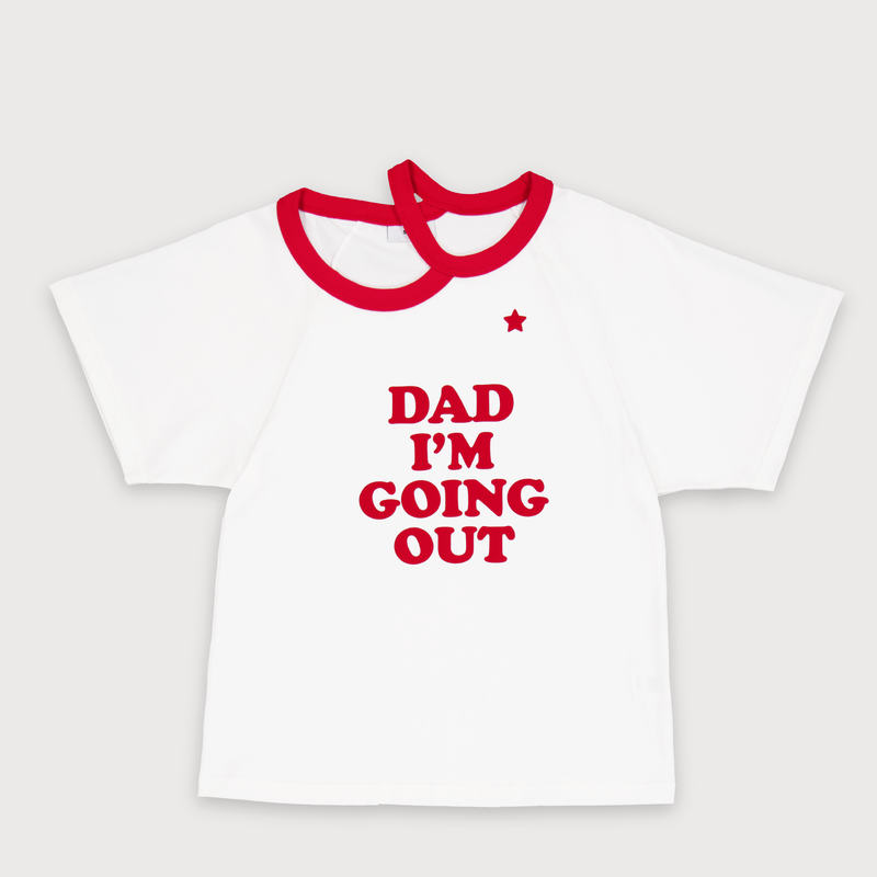 LINGER DADY T-SHIRT RED