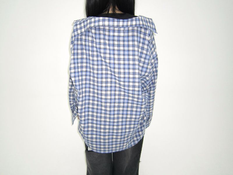Linen checkered shirt