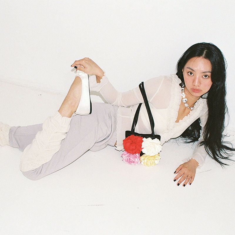 PLANFOROTHERDAY（プランフォーアザーデイ）の「【MADE】ROSE BOUQUET BAG BLACK BOUQUET（Bags）」