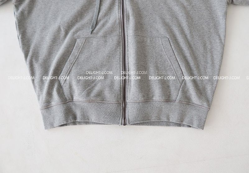 [UNISEX] Chrome Patch Oversized-Fit Hooded Zip-Up Jacket