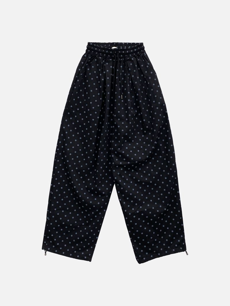 Polka Dot Wide Balloon Pants (2c)