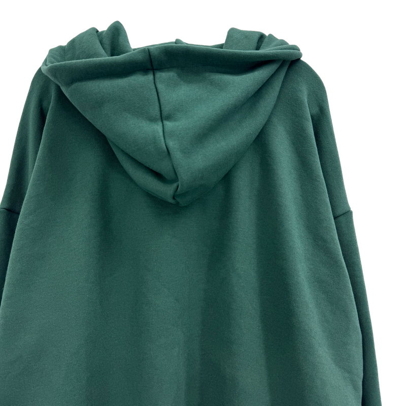 deeptech lettering hood zip-up
