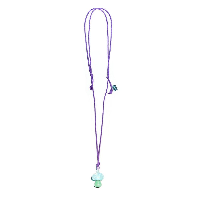 iLOVE MUSHROOM NECKLACE(POLY STRAP) #104