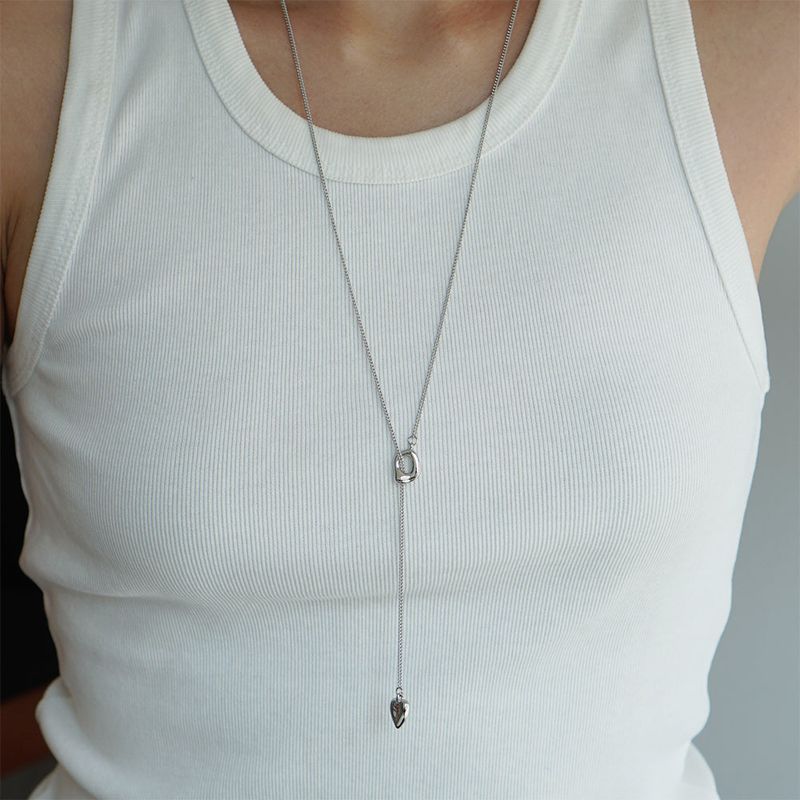 OURPIERRE（アワーピエール）の「HEART DROP NECKLACE（Accessories）」