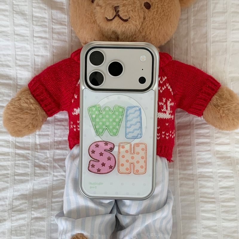 mellow out(メロウ アウト)の「pattern and patch case / wish ver.(Smartphone Accessories)」