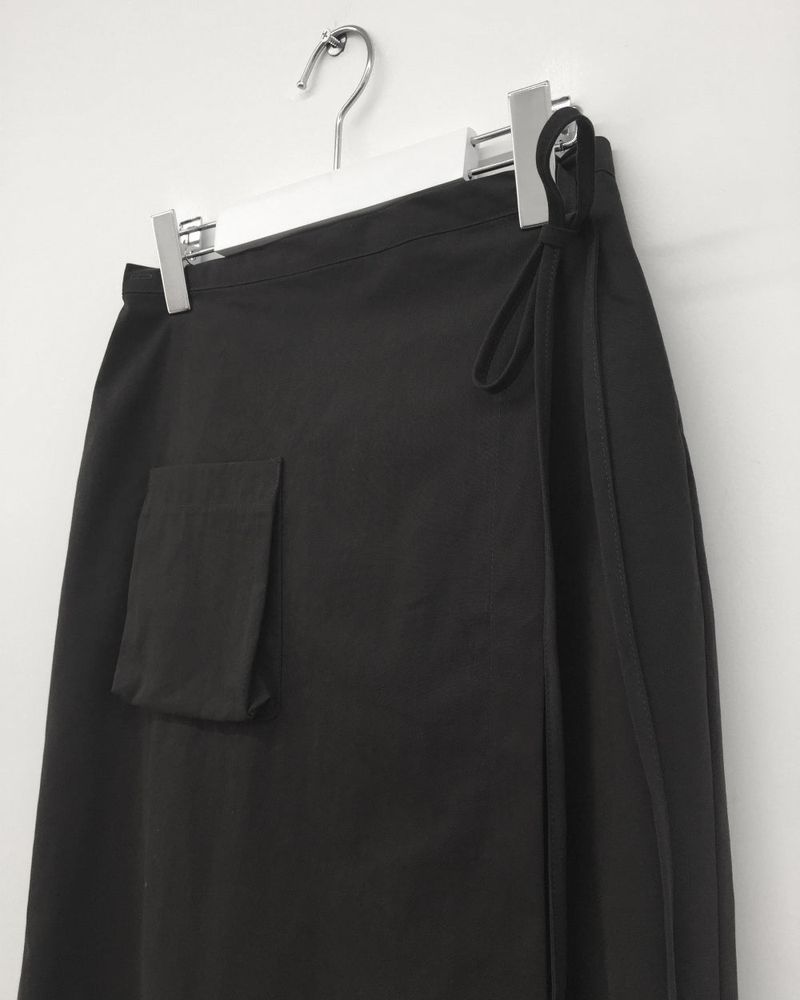 Scott Pocket Pencil Skirt (2color)