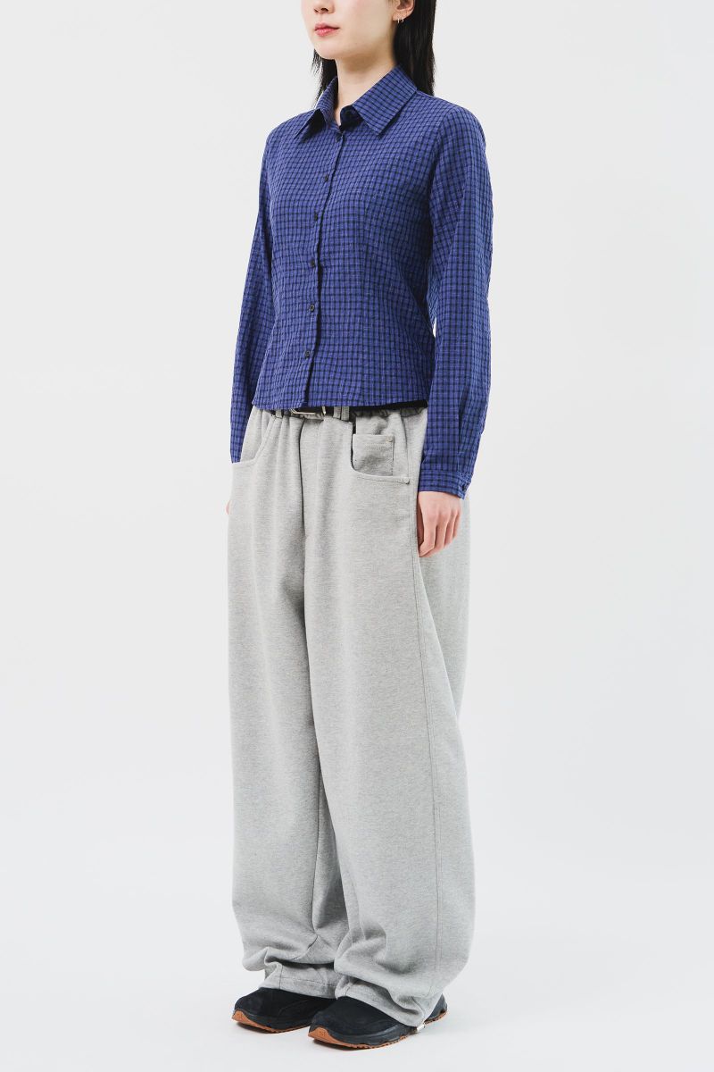 (W) Muer Checked Shirt (3color)