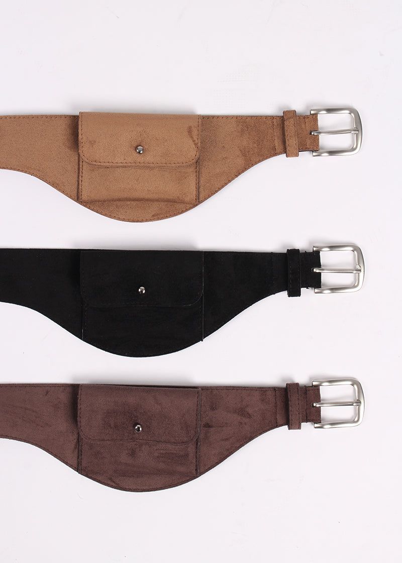 EYELET POCKET BELT