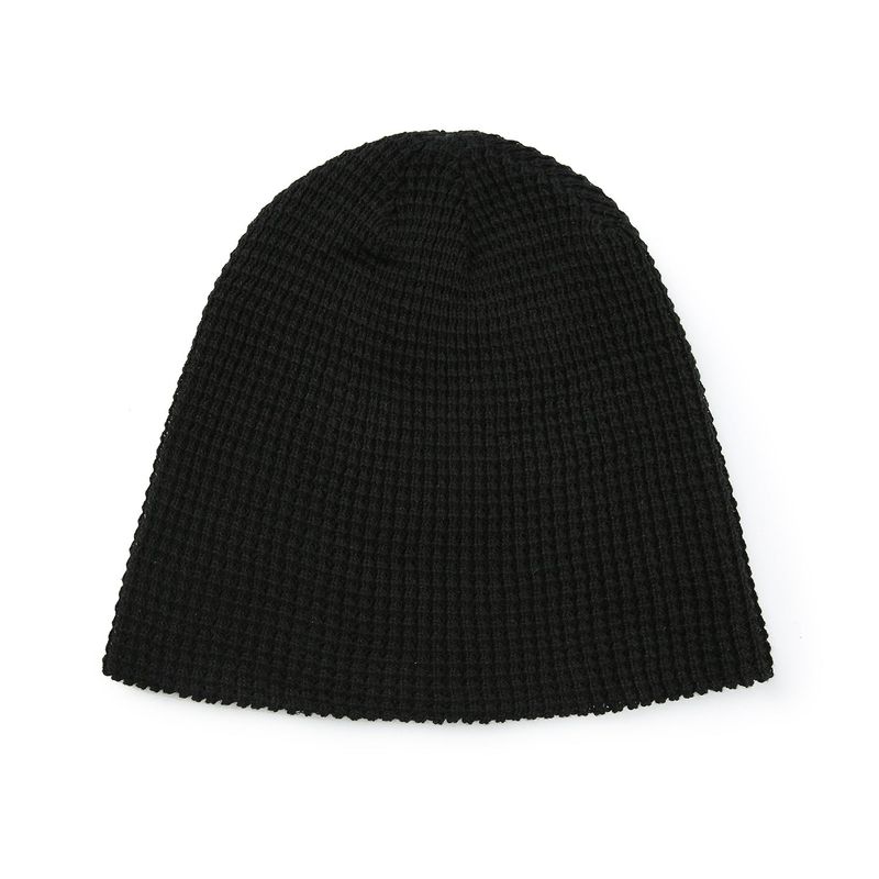 1 4 butterfly beanie - BLACK