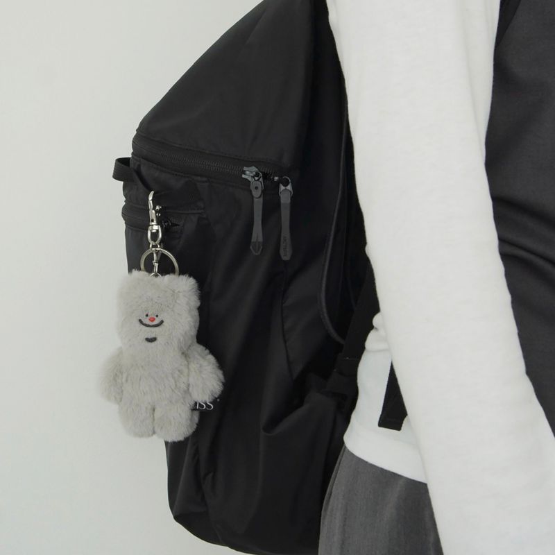 tuteogi gray doll keyring