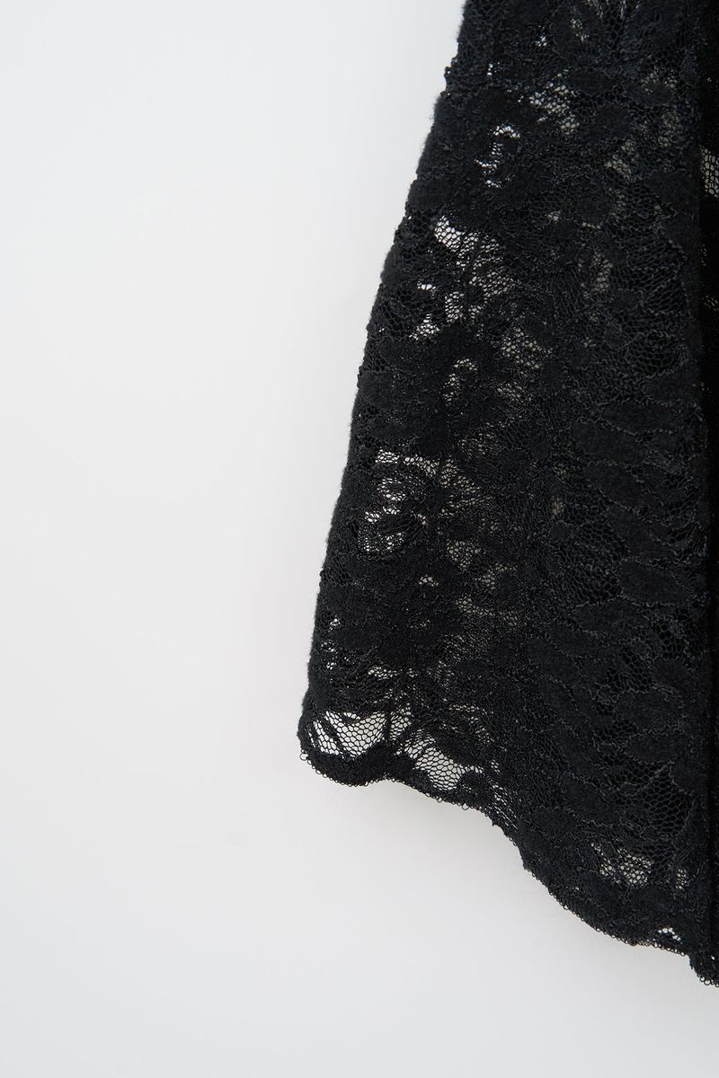 (W) Lace Layer Skirt (2color)