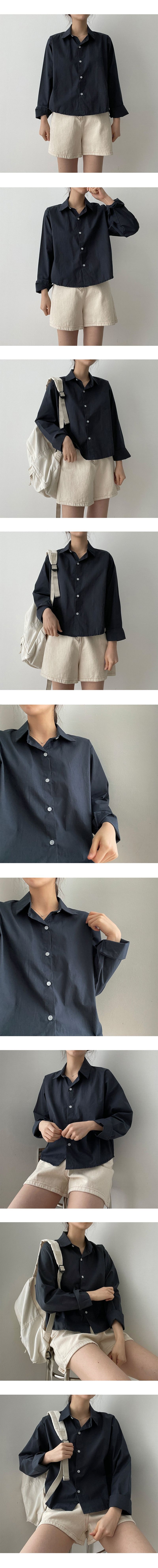 Hani half Crop Shirt