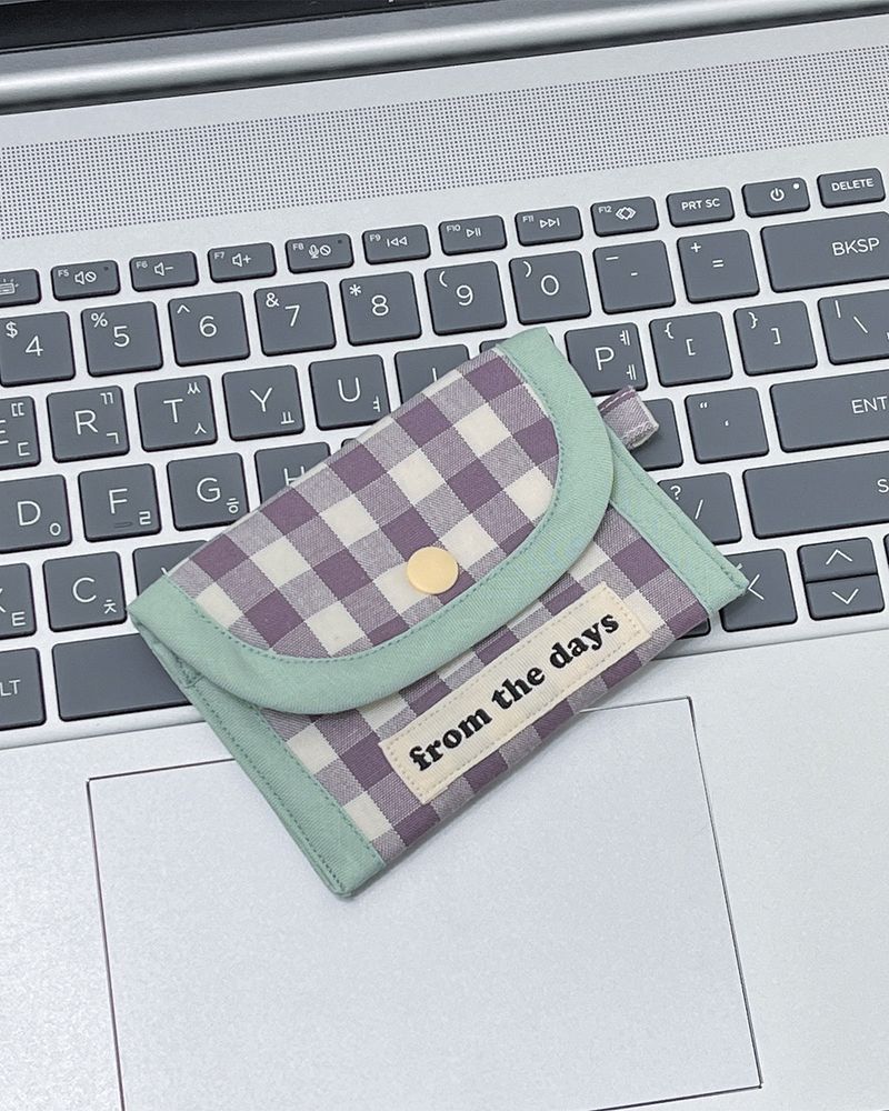 【MADE】Fabric Mini Card Wallet - S