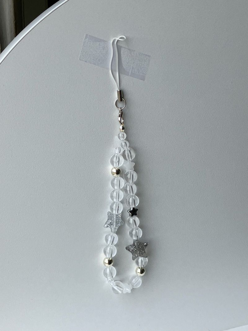 channel202（チャンネル202）の「Milky Way Star Clear Beads Strap Key Ring（Fashion Accessories）」
